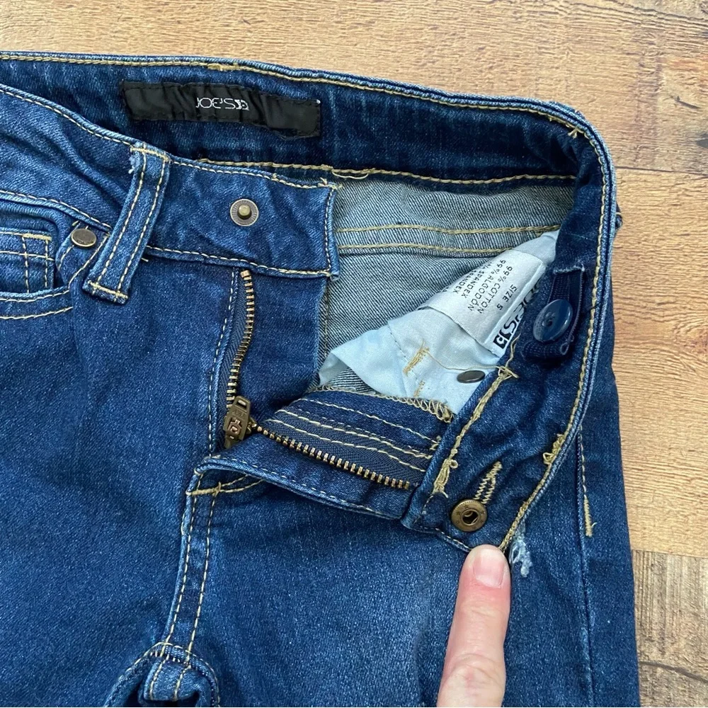JEANS JOE’S Skinny Distressed Ankle JEANS Adjustable Waist